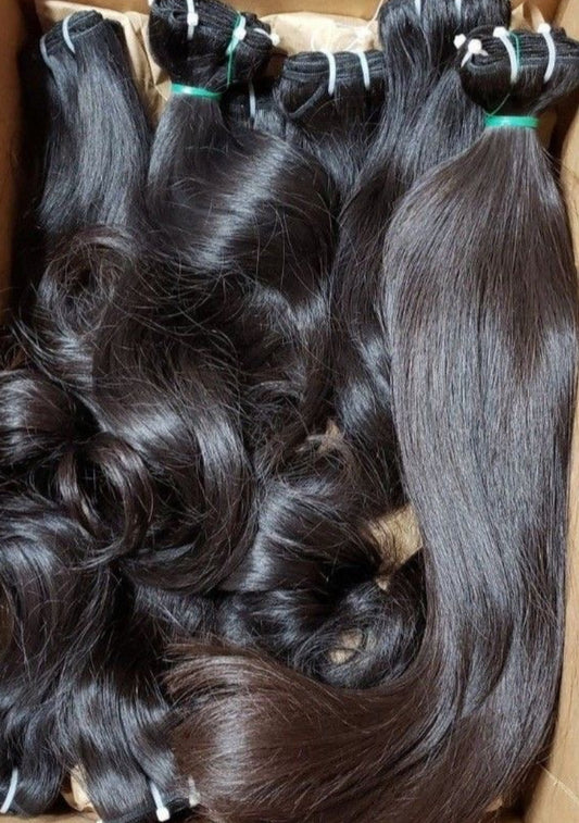South Indian Hair Extensions— (100% RAW)